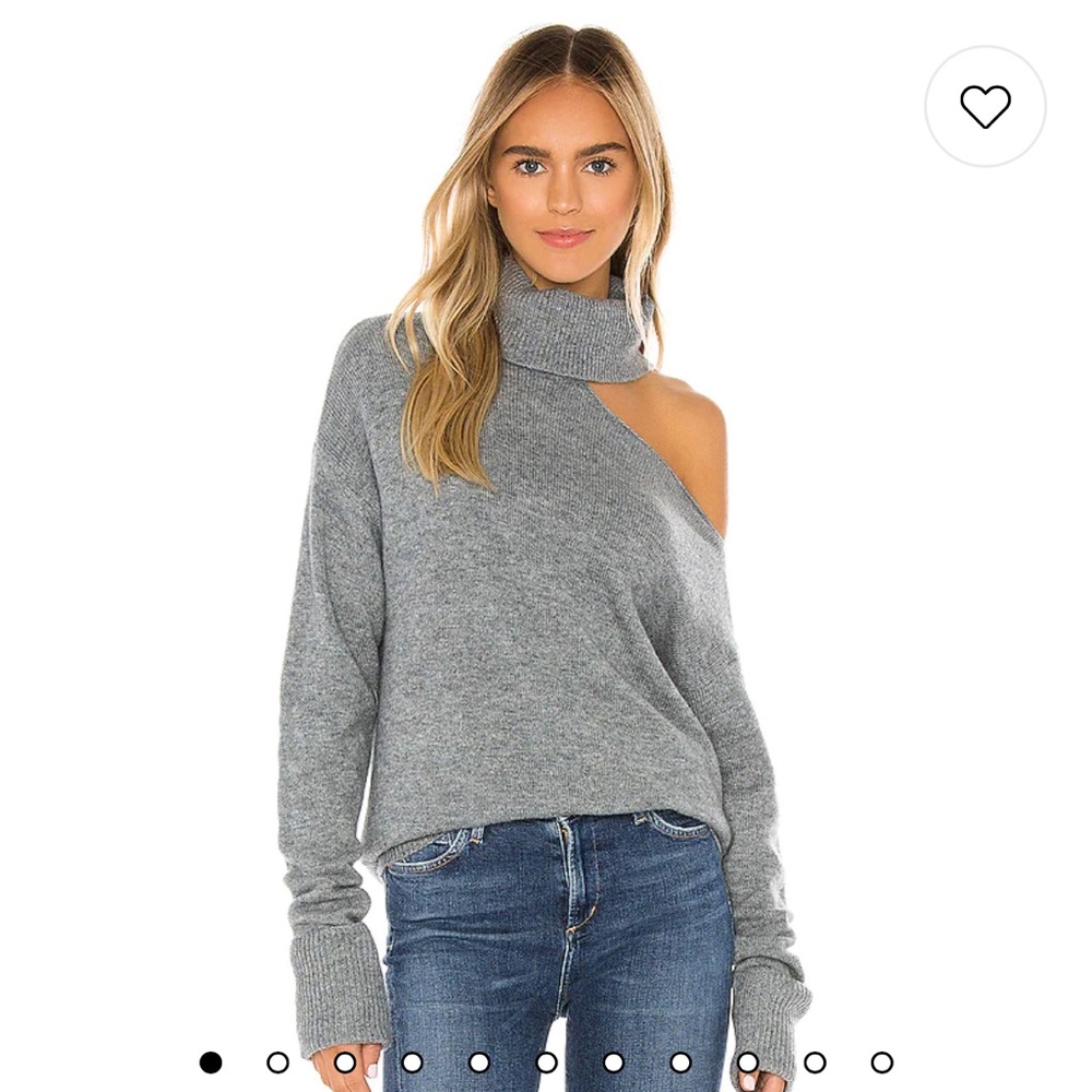 Paige cold shoulder sweater